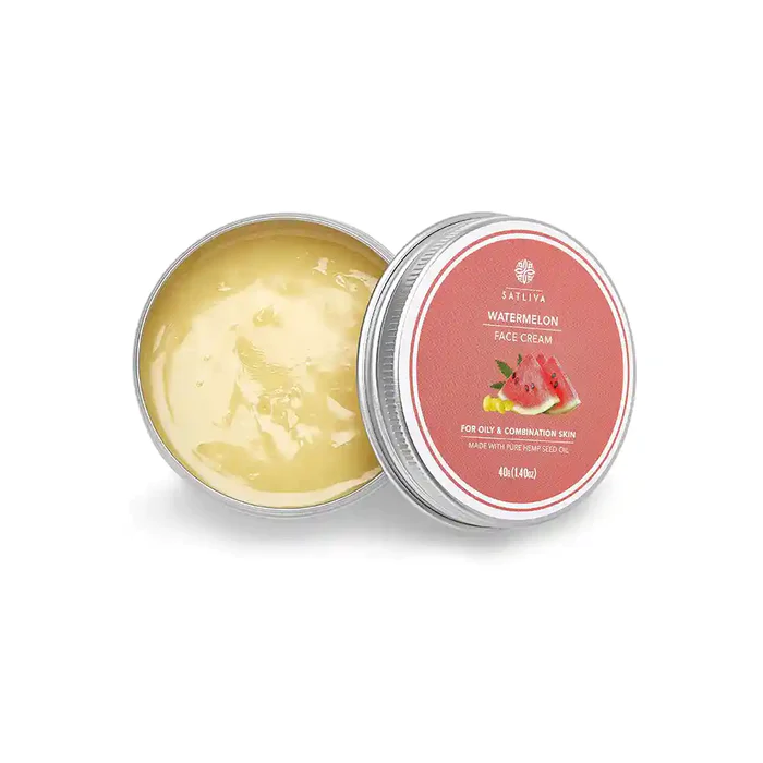 Satliva Watermelon Face Cream with Hemp - Image 2