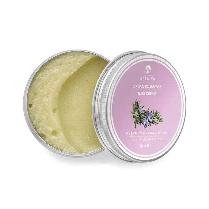 Satliva Argan Rosemary with Hemp Oil Hair Cream - Image 2