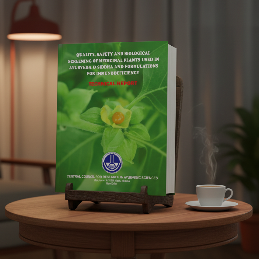 Quality, Safety, Biological Screening of Med. Plants used in Ay. & Siddha Formulations for Immunodeficiency